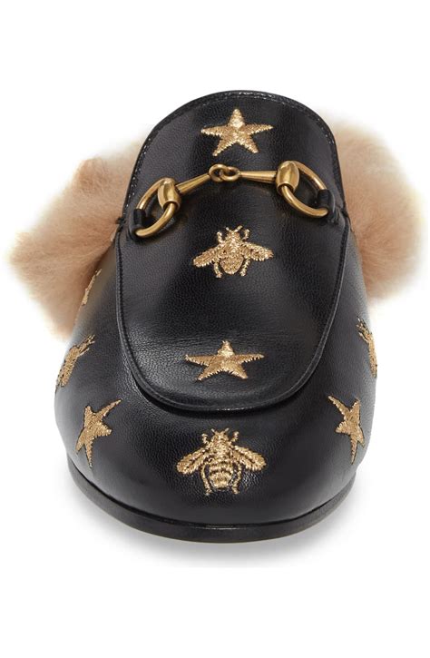 gucci bee princetown|Gucci Princetown Loafer Mule (Women) .